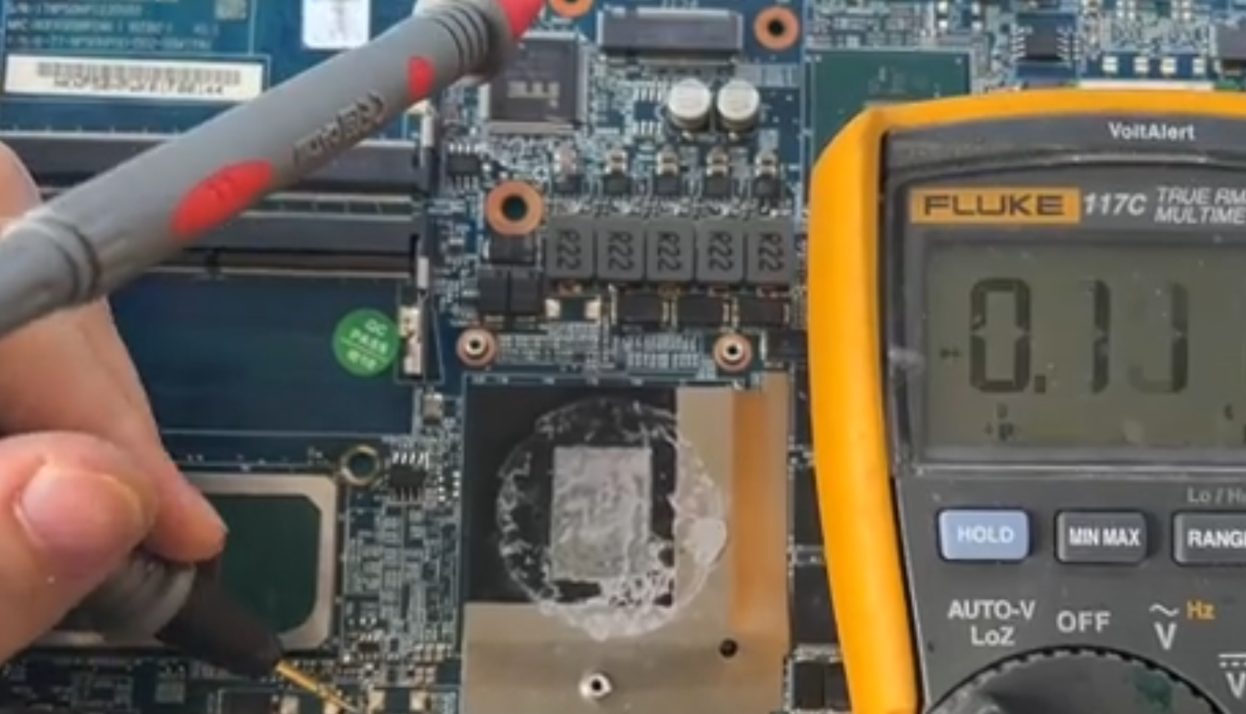 華碩FA506QR筆記本開不開機(jī)屏幕不顯示 華碩天選2主板維修點(diǎn) 技術(shù)資訊 第1張